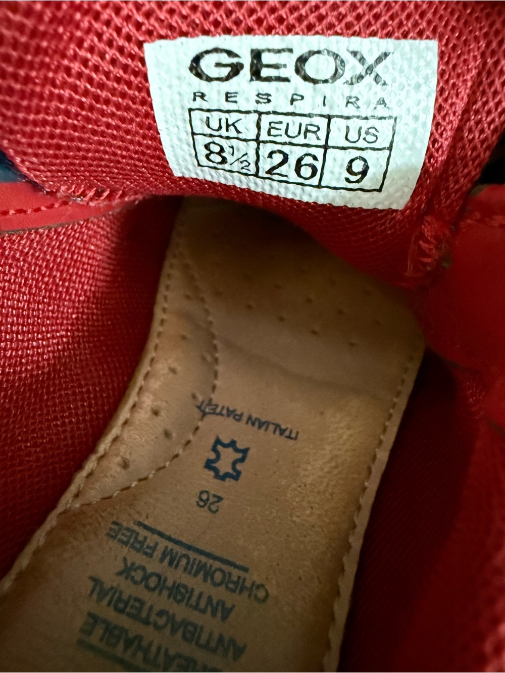 Geox B Alben Boy D‎ Sneakers Boys Size 9 - Picture 10 of 10